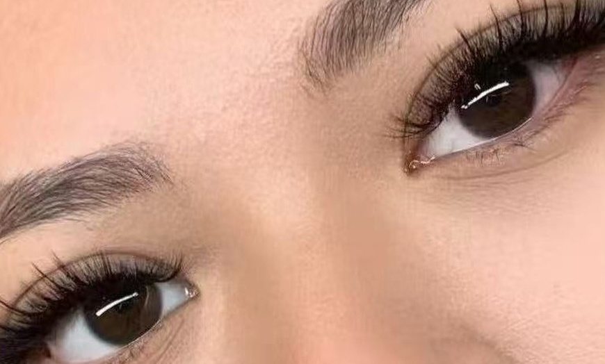 Image 3:  Get Natural Full Set, Hybrid or Volume  or Eyebrow lamination