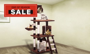 Multi-Level Cat Scratching Tree