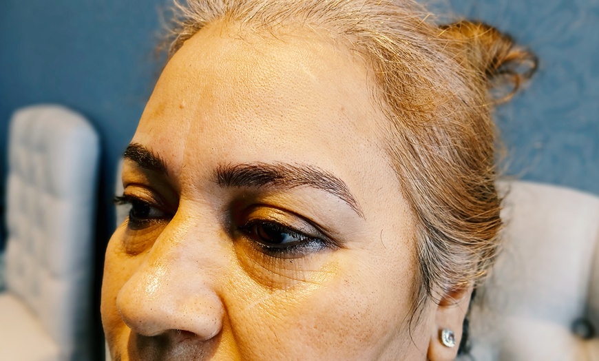 Image 1: Get Flawless, Natural-Looking Brows with Microblading