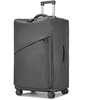 Image 20: KONO Lightweight Soft Shell Suitcase Set TSA Lock Wet/Dey Compartment
