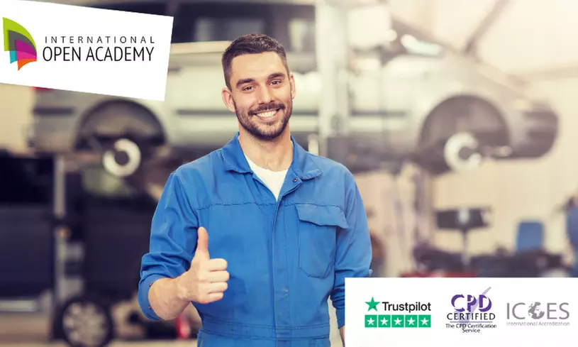 CPD- & ICOES-Approved: Complete Wheels & Car Maintenance, Detailing Fundamentals Bundle from International Open Academy - Primary Image