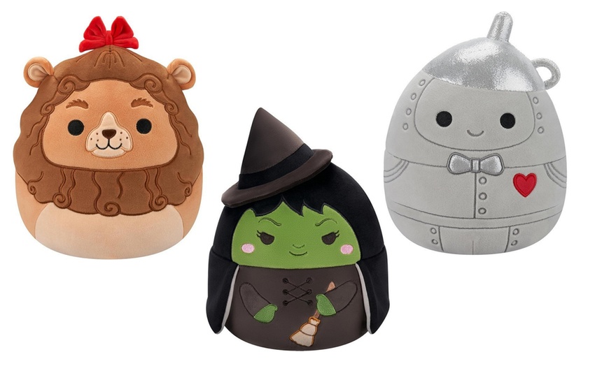 Image 1: Squishmallows Wizard of OZ Plush Pillows