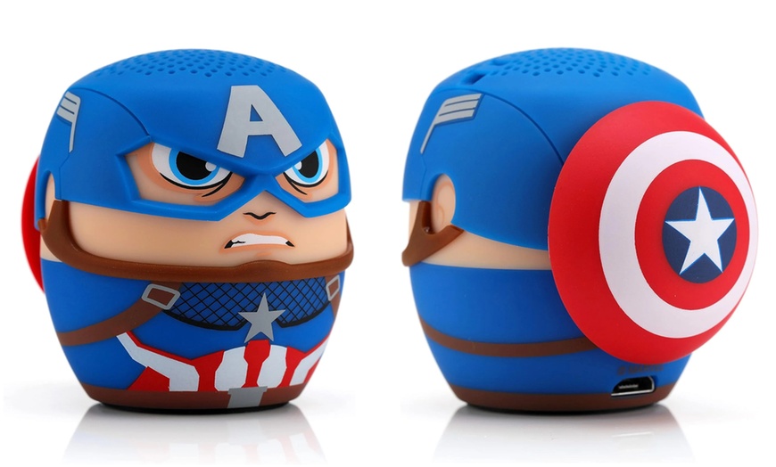 Image 4: Marvel Captain America Bitty Boomer Mini Bluetooth Speaker