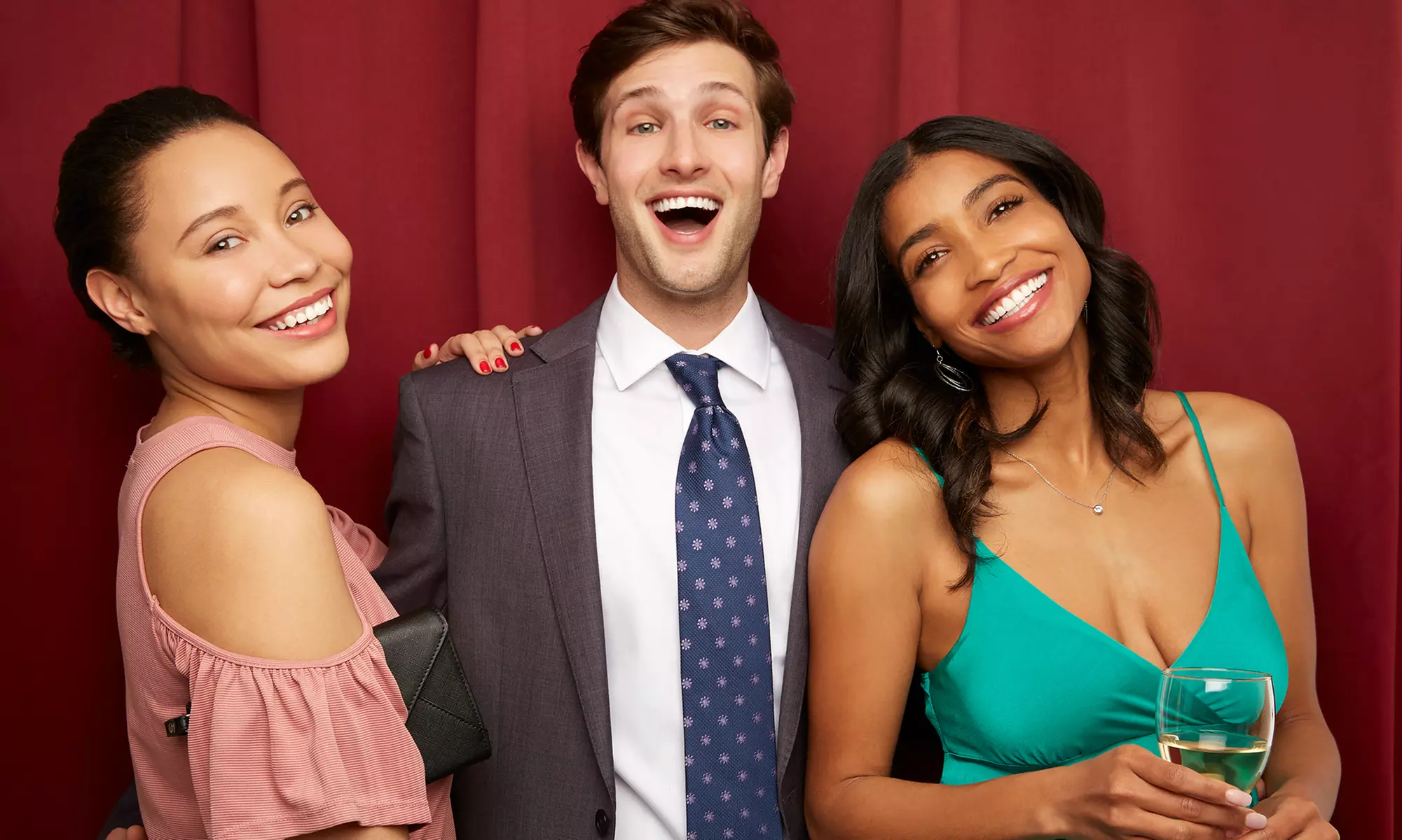 Two-, Three-, or Four-Hour Photo Booth Rental with Photos, Props, and Backdrop from Marky Booths (Up to 90% Off) - Primary Image