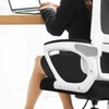 Image 2: Ergonomic Office Chair with Adjustable Back Support and Headrest