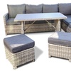 Image 9: Home Deluxe Rattan-Sitzgruppe inkl. Abdeckung „Bahia“