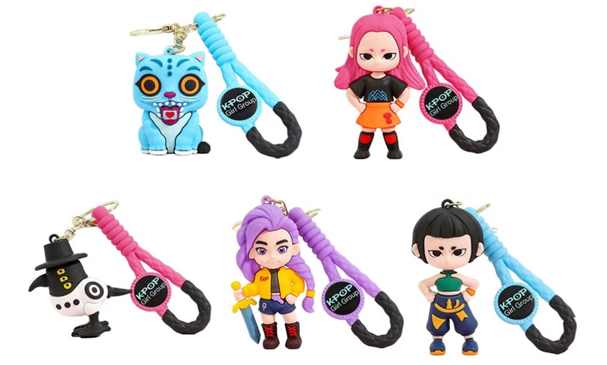 Image 2: Demon Hunters-Inspired PVC Keychain