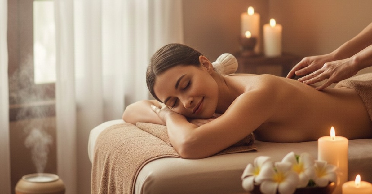 Masaje relajante con aromaterapia para una persona en Málaga