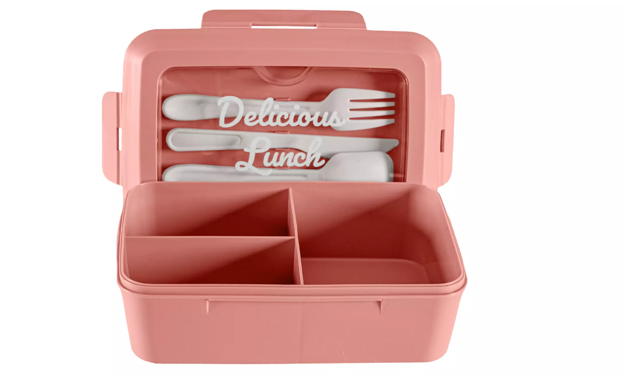 2-teiliges Lunchbox-Set 1300 ml mit Besteck