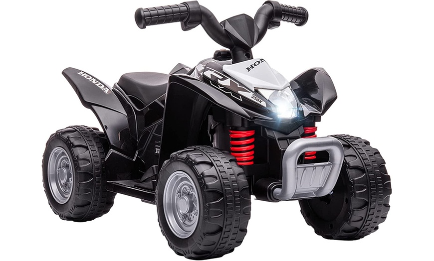 Image 6: HomCom Aiayplay Honda Licensed Kids' Quad Bike