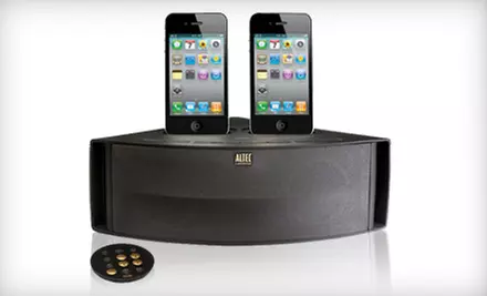$40 for an Altec Lansing Octiv Duo M202 iPhone/iPod Speaker Dock with Remote ($99.99 Value) - Primary Image