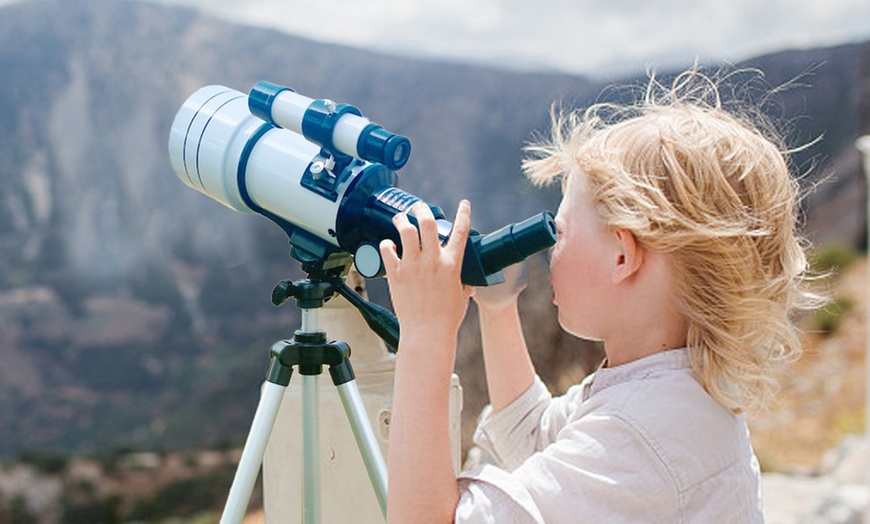 Image 1: 150X Magnification Astronomical Telescope