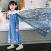 Image 8: Kids' Snow Princess Dress and Cape Set
