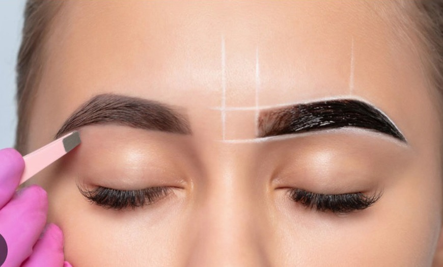 Image 1: Enjoy w/ Eyelashes Lamination, Brow Lamination or Brow Tint & Shaping