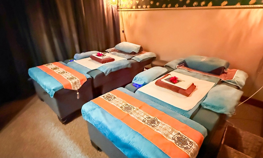 Image 2: Relax with Lavender-Infused Foot Reflexology & Spa Therapy – 50 Min