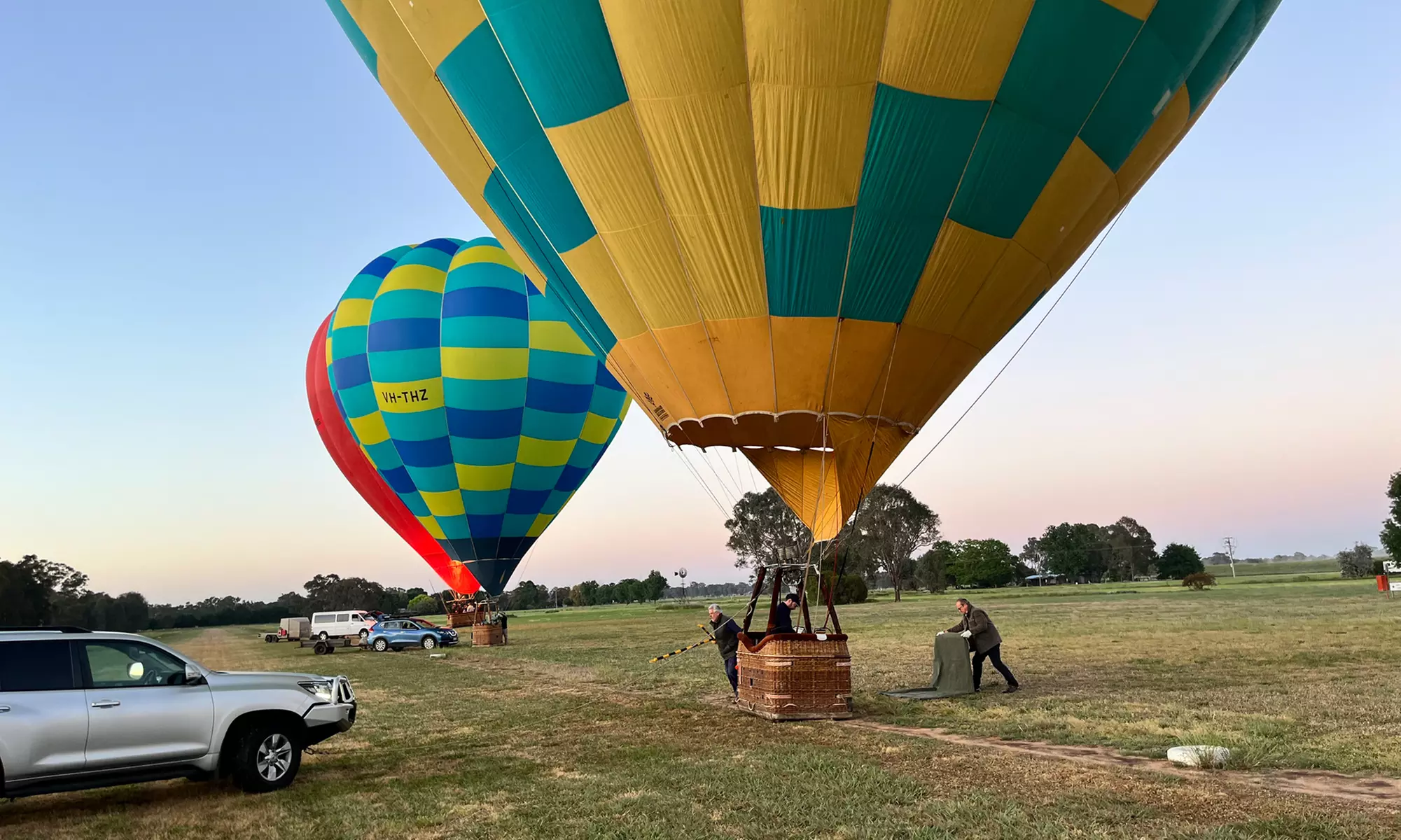Soar Above the Vineyards: Sunrise Hot Air Balloon Flight over Yarra Valley with Serenity Hot Air Balloons