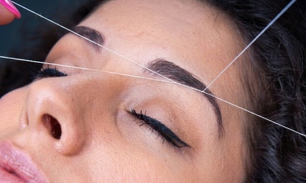 Eyebrow & Upper Lip threading session - Sherry Ink Tattoo And Hairdressing
