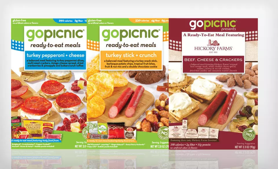 $35.99 for 12 GoPicnic Ready-to-Eat Meals ($55.72 List Price). Five Options Available. Free Shipping. - Primary Image
