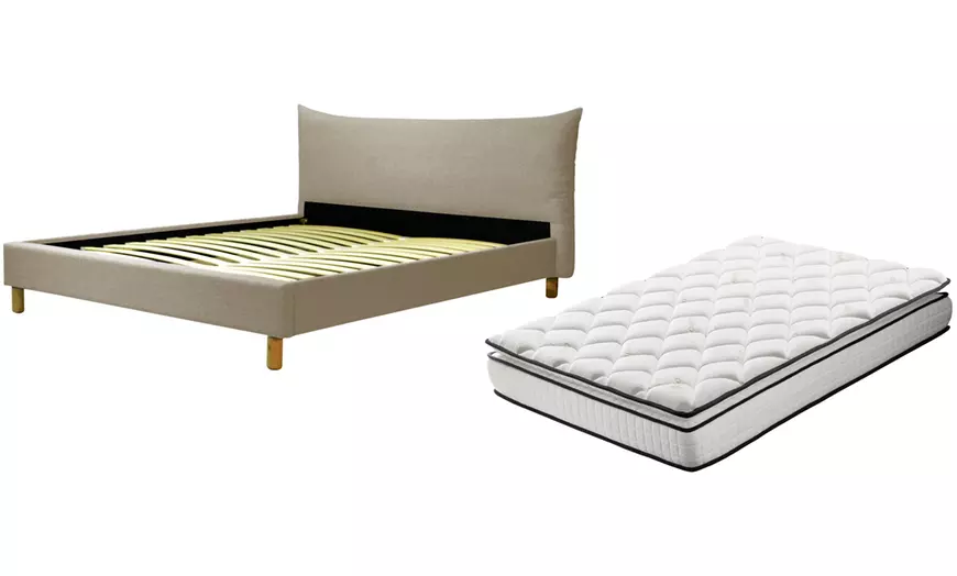 Image 11: Lit Trophée sommier inclus, matelas en option, Sampur