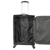 Image 3: Set of 3 Lightweight Luggage - 20'', 24'', 28'' Black Suitcases 