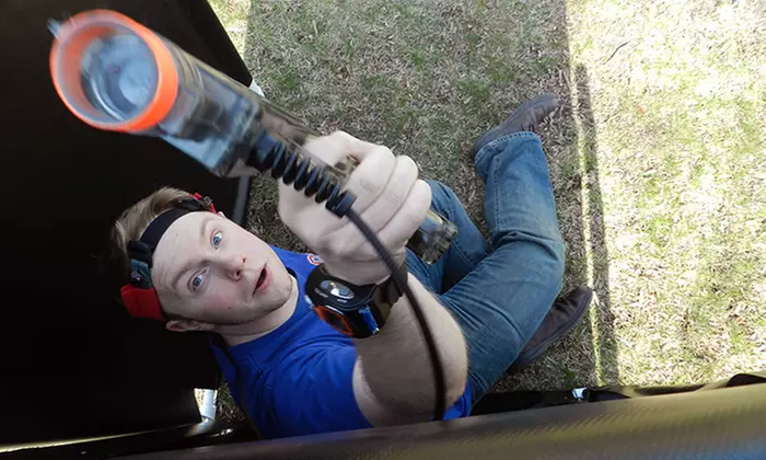 $175 for a 90-Minute On-Location Laser-Tag-Party Package from Golden Gun Laser Tag ($400 Value) - Primary Image