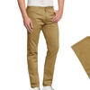 Image 5: Men's 5-Pocket Slim Fit Cotton Stretch Chino Pants (Sizes, 30-42)