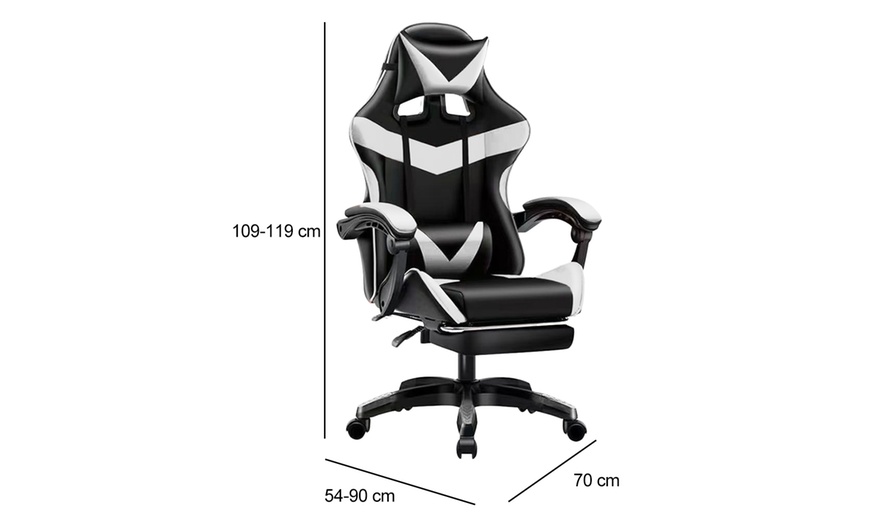 Image 7: Sedia gaming da scrivania