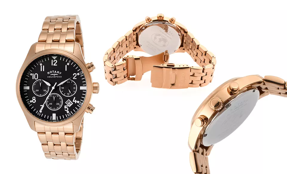 Rotary Men's Chronograph Watches - Second Medium
