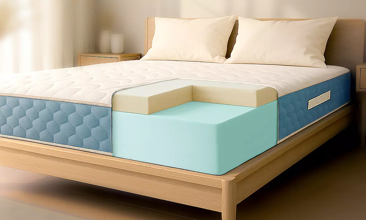 Orthopädische Matratze aus allergikerfreundlichem Schaum