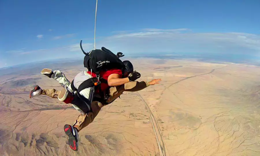 Tandem Skydive Package for One, Two or Four with DVD, Photos, and T-Shirt at Skydive Phoenix (Up to 43% Off) - Primary Image