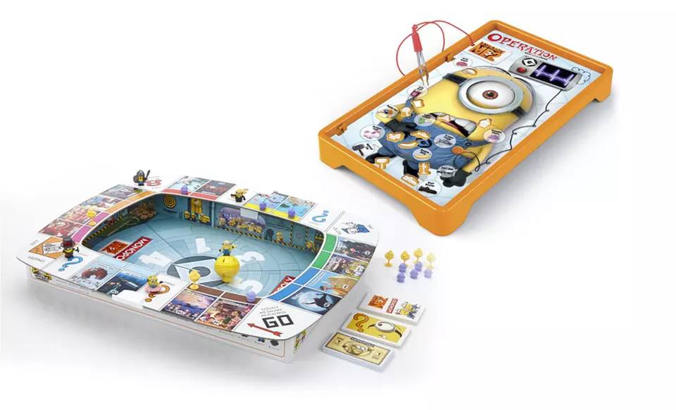 Hasbro Despicable Me Minions Monopoly or Operation Board Games. Free Returns. - Primary Image