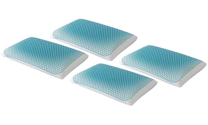 Image 4: Almohada de espuma viscoelástica y estructura alveolar, de Sampur