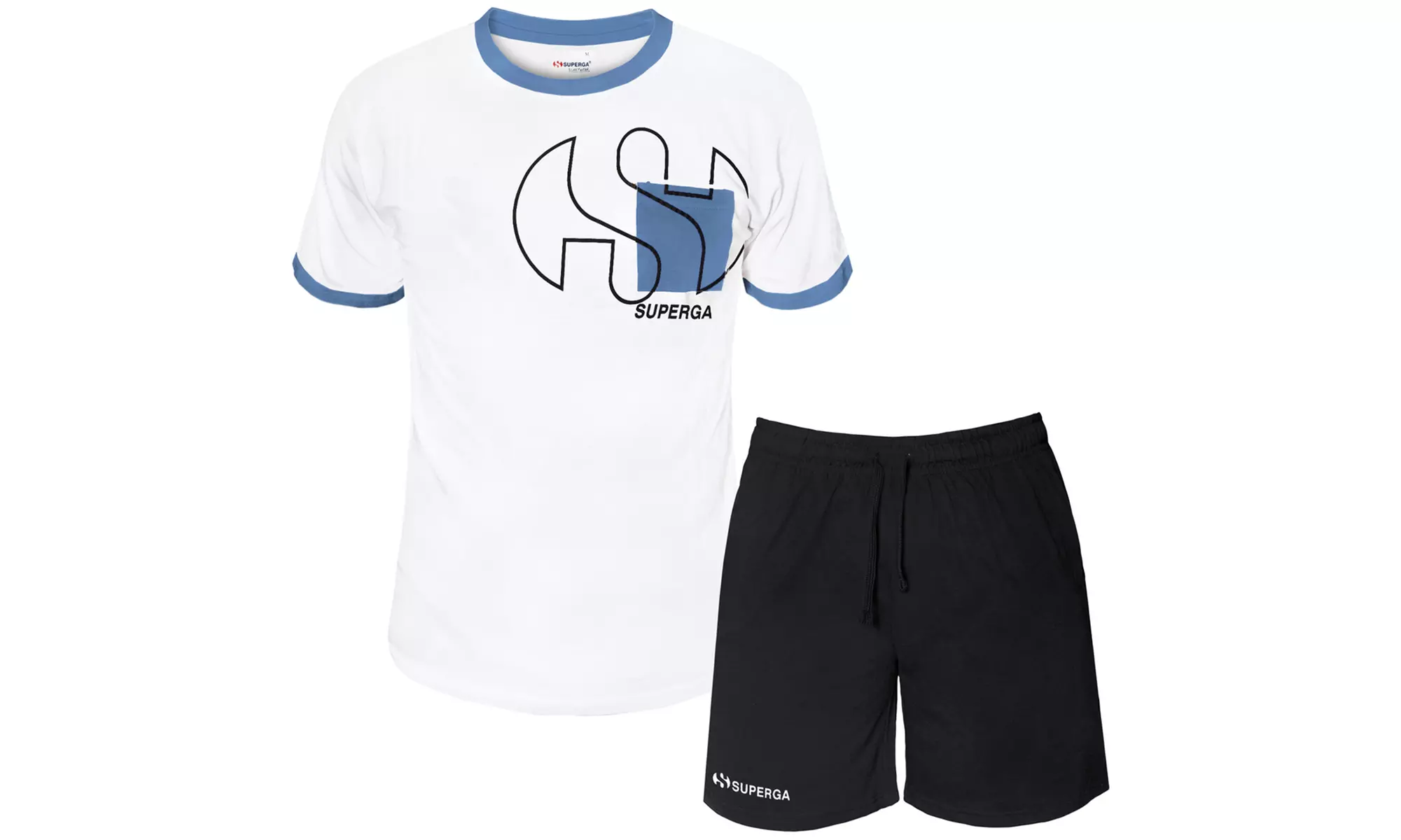 Completo uomo a maniche corte Superga