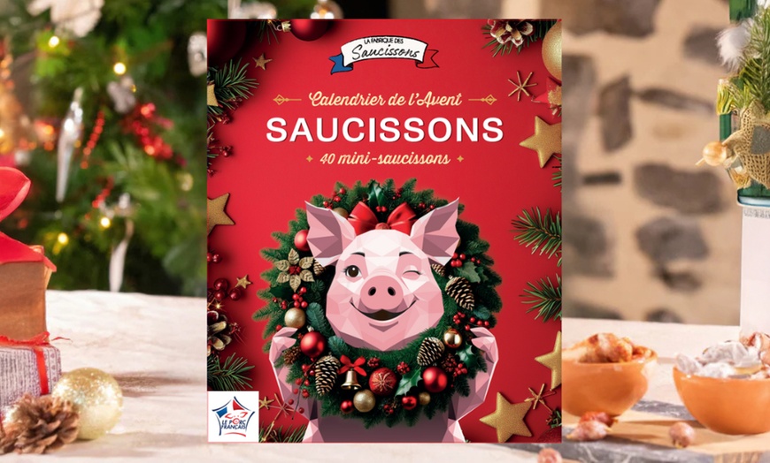Image 1: Bon d'achat pour le calendrier de l'Avent saucisson sur Ici Présent