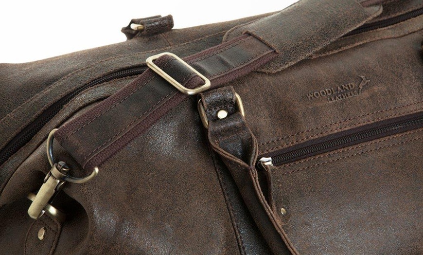 Image 53: Woodland Leather Travel Bags