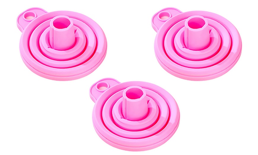 Image 25: Up to 4 Space-Saving Collapsible Kitchen Funnel