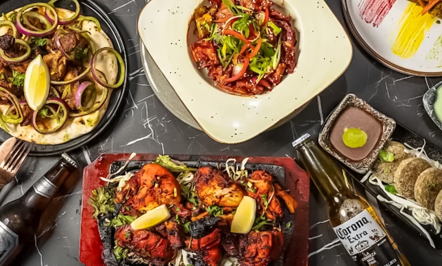 Image 3: 2 or 3-Course Indian Dinner w/ Dessert -2 or 4 People (Veg or Non-Veg)