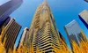 Stay at Radisson Blu Aqua Hotel Chicago—Steps from Millennium Park with Breakfast or Valet Parking for Select Options