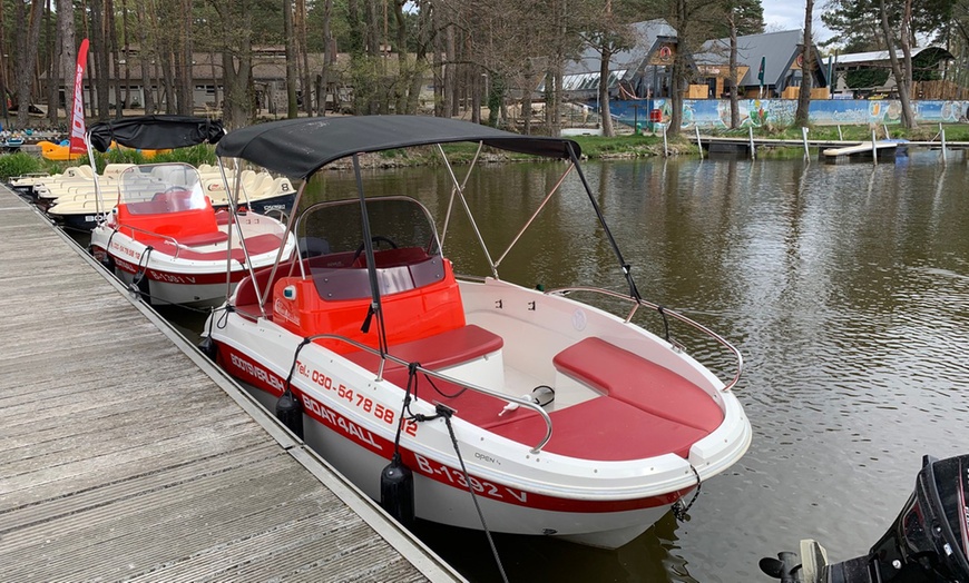 Image 2: 3 Std. Motorboot-Miete Open 450 für bis zu 6 Personen