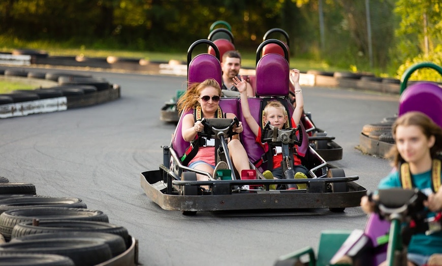 Image 1: Enjoy Mini Golf for 2/4 or Fun Pass for 12 Rides & Attraction 