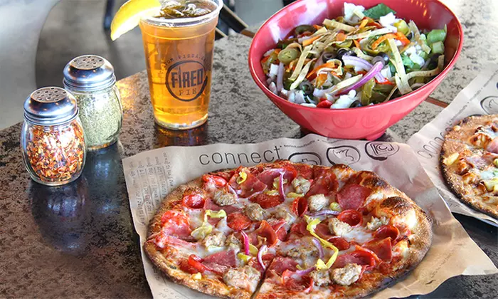 $17 for Two vouchers, Each Good for $15 Worth of Food and Drink at Fired Pie ($30 Value) - Primary Image