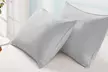 Peace Nest 2 Pack Goose Feather Down Bed Pillows  - Second Medium