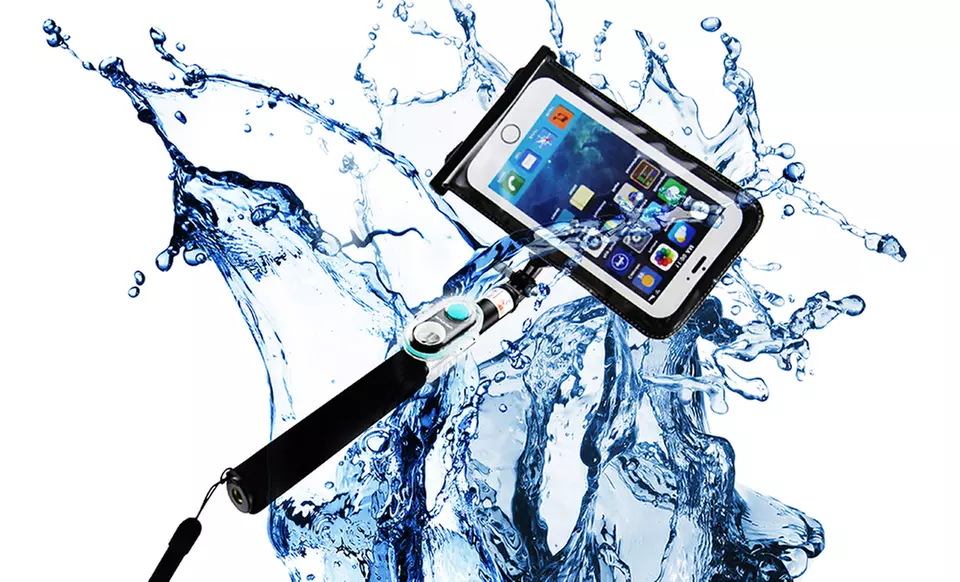 Waloo Bluetooth Waterproof Selfie Stick - Primary Image