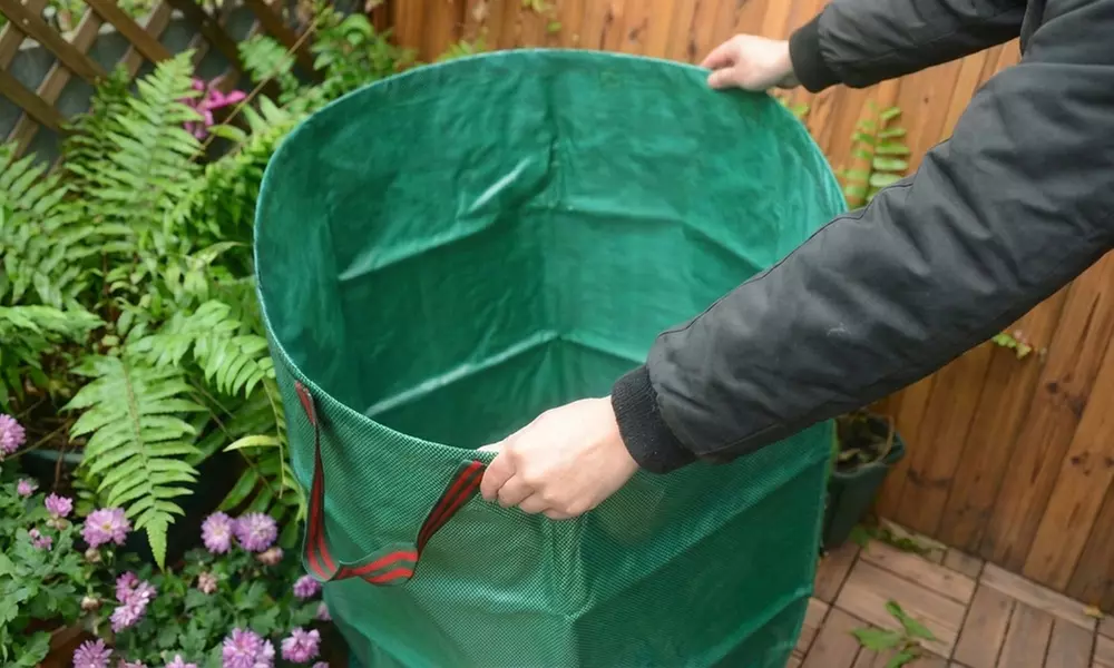 Large PP Fabric Storage Bag with Double Handles