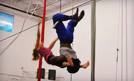 Two One-Hour Trapeze and Silks Classes for One or Two, or Two Gymnastics Classes at Nova Gymnastics in Davie (Up to 61% Off) - Primary Image