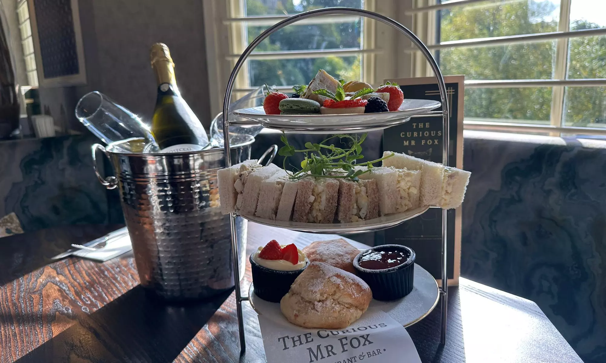 Enjoy Delicious Afternoon Tea at The Curious Mr Fox, Durham