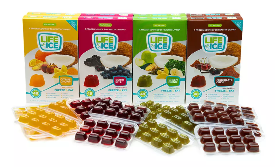 4-Pack of LifeIce Bite-Size Popsicles. Multiple Flavors.  - Primary Image
