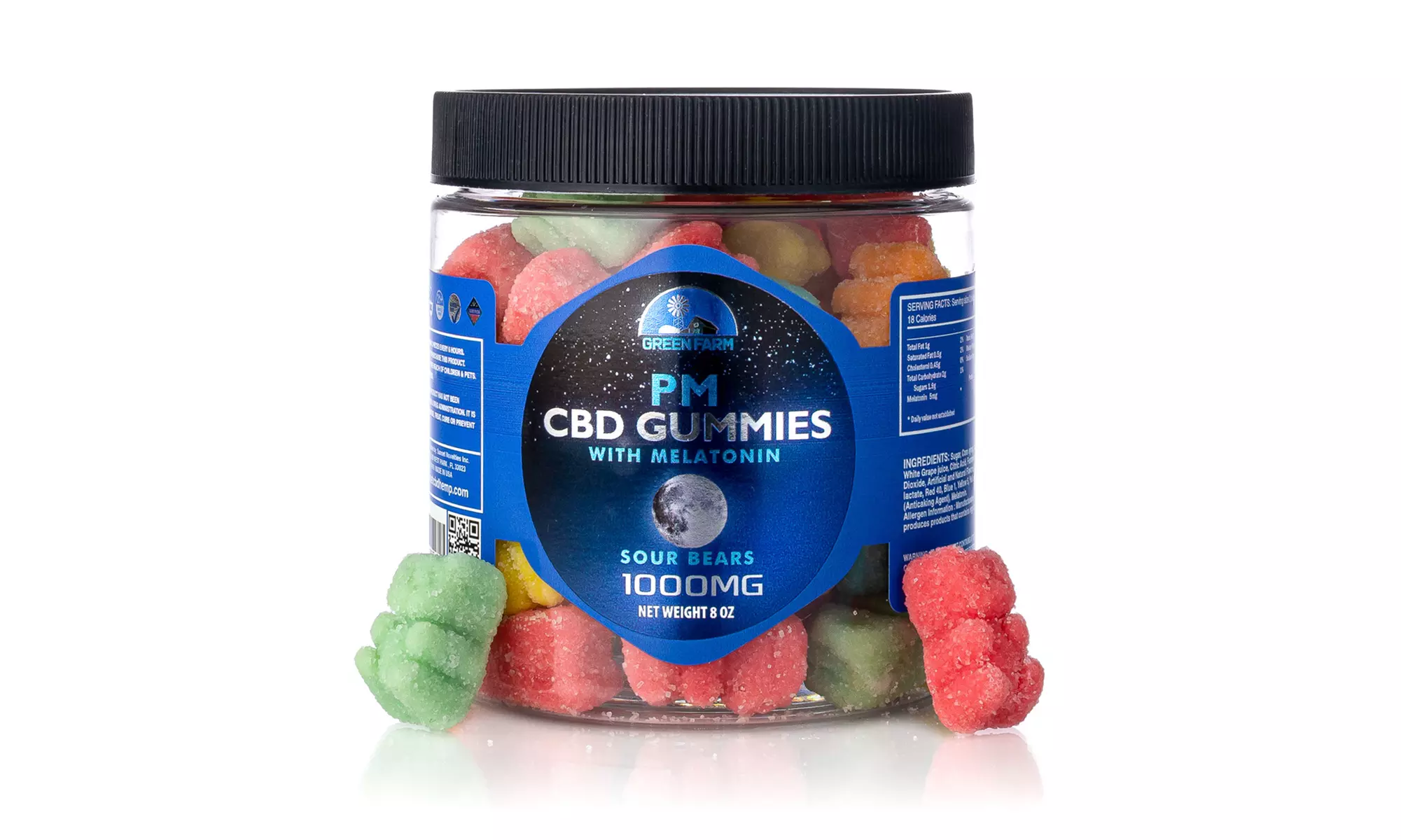 Green Farm Tasty Gummies for Sleep and Anxiety from Green Farm (500MG-5000MG)