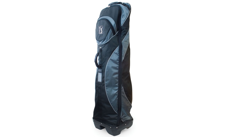 Image 2: Protective Travel Golf Bag Case