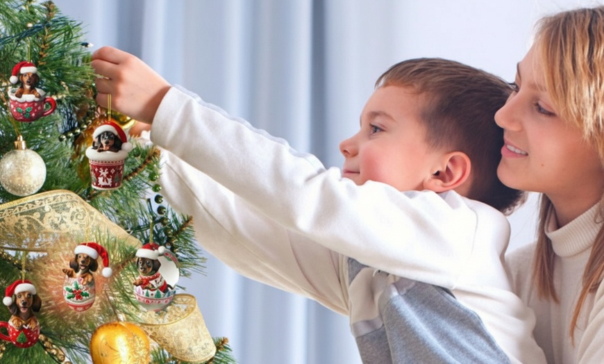 Image 2: Dachshund Pendant Countdown Calendar